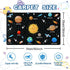 3x5 Kids Carpet Outer Space Rug, Solar System Mat FT, Fun Game Boy Girl Kids Rug Carpet for Children Bedroom, Space