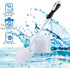 Tioncy 6 Pack Toilet Brush with Holder - Toilet Bowl Brush and Caddy Set, Stiff Bristles for Bathroom Cleaning,