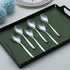 Demitasse Espresso Spoons, 5.5'' Mini Coffee Spoons, Set of 6 Stainless Steel Tea Spoons for Dessert