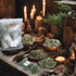 DreamdaMoonnly 32pcs Set Set Dried Herbs for Witchcraft, Witchcraft Supplies Kit for Wiccan Rituals, Witch Herbs