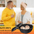 Cast Iron Garlic Roaster for Kitchen Grill Oven, Indoor or Outdoor BBQ Grill Garlic Tools, Garlic Baker