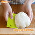 ALLTOP Hard Bench Scraper Premium Quality Bread Tools for Homemade Baking,Dough Cutter with Versatile Usage - Vibrant