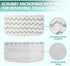 4 PCS Replacement Pads for Shark Steam Mop S1000, S1000A, S1000C, Microfiber Washable & Reusable