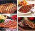 Non-stick Grill Pan, 24cm Folding Handle for Meat, Fish, and Vegetables for All Heat Sources