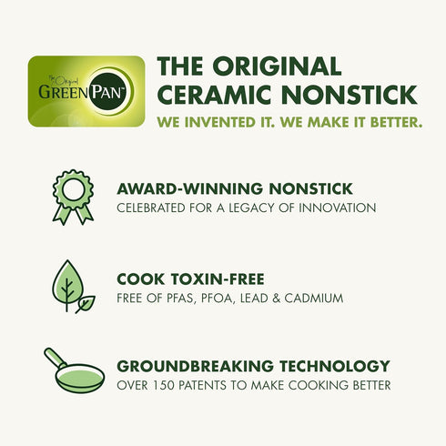 GreenPan Silicone Ladle, Heat-Resistant Soup Mixing Stirring Utensil, Flexible Rubber for Nonstick Cookware