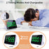 Rechargeable Digital Kitchen Timer for Cooking, Magnetic Timers with Countdown/up, Kids Timer with 5”LED Display 3 Brightness 4 Volume Adjustable for Classroom/Office/Home/Work/Fitness/Game(Green)