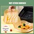 Air Fryer Disposable Paper Liner, Rectangular for Ninja 2-Basket Air Fryer, 100Pcs Non-stick Parchment Paper