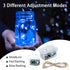 24 Pack 7Ft 20 3 4th Blue Fairy Lights LED Twinkle String Lights Modes Battery Operated Waterproof Firefly Starry