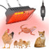 Chicken Coop Heater Lamp 250W Winter Hanging Heat Lamp for Chickens Incubators