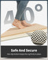 Non-Slip Bathtub Mat - 17x30 Inch Shower Mats for Wet Areas, Quick Drying PVC Loofah Bathroom Mats