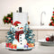 Snowman Paper Towel Holder, Christmas Paper Holder, Winter Holiday Decoration for Kitchen