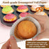 Gifbera Black Foil Baking Cups, Standard Size Cupcake Liners, 100-Count Muffin Liners for Baking