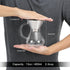 Pour-over Coffee Maker with Filter, Glass Drip Coffee Maker, Filter Pot with Scale for Office and Home Use