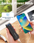 SWEETFULL Misting Fan, Handheld Personal Mister Fan, Small Rechargeable Mini Spray Water Mist Fan for Travel, Outdoors
