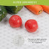 Cooyes Refrigerator Liners, 12" x 24" Super Absorbent Washable Shelf Liner for Kitchen Cabinets, 6 Pack Gray Slate