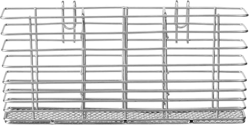 iPEGTOP Cutlery Utensil Silverware Drying Rack Chopsticks Basket Holder with Hooks, Flatware Storage for Kitchen Dish Drainer Drying Rack, Rust Proof Stainless Steel by iPEGTOP