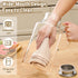 Snuvid 2 Pack 1 Gallon thickened Glass Pitcher with Lid and Spout, Borosilicate Glass Carafe for Hot/Cold Drink, Water