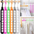 Closet Organizers and Storage, College Dorm Essentials, Multifunctional Magic Hangers with 9 Holes