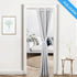 Tension Curtain Rod Black, 1pcs Adjustable Tension Rod for Windows 33 to 56 Inch, Non-Slip Spring Curtain Rod.