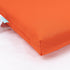 QILLOWAY High Back Outdoor Rocking Chair Cushion - Weather Resistant Polyester Foam Cushion for Patio,Orange