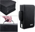 DVD Case Holder, Portable CD/DVD Case Wallet Binder for Home Travel, 160 Capacity Organizer (Black binder, Black)