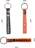 CupaPlay 24 PCS Basketball Keychains/Keyrings, Motivational Bulk for Teenagers, Basketball Party Favors