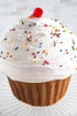 Fox Run Giant Cupcake Pan - Non-Stick Carbon Steel, 8 x 15.5 x 3.25 inches