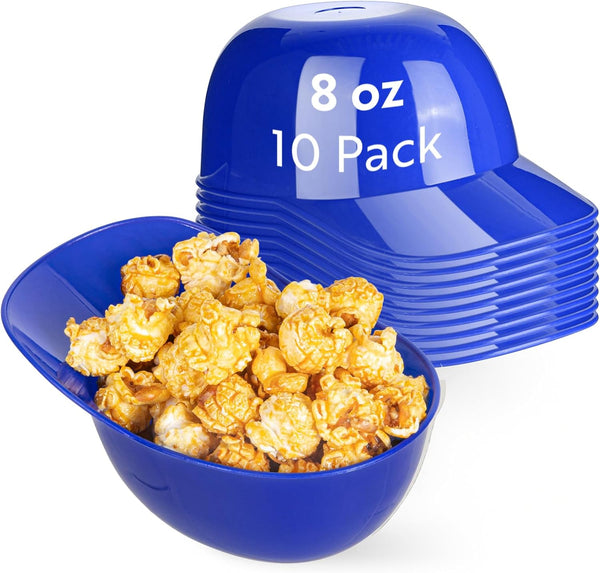 Restaurantware-Mini Serve 8.5 Ounce Baseball Helmet Ice Cream Bowls, 10 Disposable Sundae