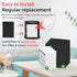 APPLIANCEMATES HPA200 Replacement Filters for Honeywell HPA200 Series Air Purifier, 4 HEPA & 8 Carbon Filters