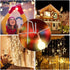 Yotako 60 Metal Gutter Hooks for Outdoor Christmas Lights, Weatherproof Holiday Light Clips