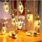 HFXXAD Christmas Tree Snow Globe String Lights, 10 LED Clear Bulbs Christmas Tree