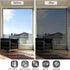 HIDBEA One Way Window Film - Daytime Privacy Sun Blocking Reflective Window Tinting Film for Home and Office, Black