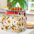 Hummingbird Sunflower Print 4 Slice Toaster Covers, Daisy Butterfly Print Kitchen Appliance Dustproof Cover