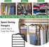 Closet Organizers and Storage - 3 Pack Space-Saving Velvet Hangers for College Dorm Room Organization