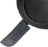 Hide & Drink Full Grain Leather Hot Handle, Cast Iron Protector, Panhandle Potholder, Handmade, Slate Blue