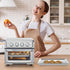 Stainless Steel Baking Tray Pan Compatible with Cuisinart Airfryer TOA-060 and TOA-065