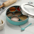 7 DUDKI Homes Stainless Steel Masala Box, Spice Box, Masala Dabba with Kitchen Organizer with See Through Lid