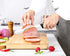Chef 10-Inch Carving Knife, NSF Certified CP5-10, Granton Edge for Turkey Ham Meat Slicing, Black