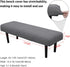 Stretch Bench Covers, Bench Cushions Covers, Printed Seat Protector, Washable Slipcover, Rectangle Cover for Dining