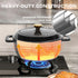 Bonnlo 500 5 Round Dutch Oven, Enameled Cast Iron Dutch Oven Pot with Lid & Dual Handles, Oven Safe Up to F