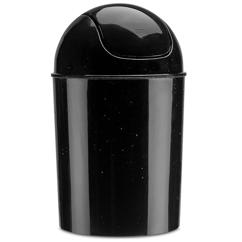 Umbra Mini Waste Can - 1.25 Gallon with Removable Swing-Top Lid, Compact Trash Bin for Kitchen, Bathroom, Office