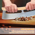 ALLTOP Pizza Cutter Rocker, High Performance Stainless Steel Slicer Blade with Wooden Handle, Kitchen Tool