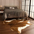 4.6 5.2ft, BENRON Premium Faux Cowhide Rug, Cow Print, Rustic Western Rugs for Living Room Bedroom, Irregular Animal