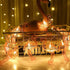 DomeStar 10Ft Pink Flamingo String Lights, LED Battery Operated Fairy Lights for Outdoor Patio Decor