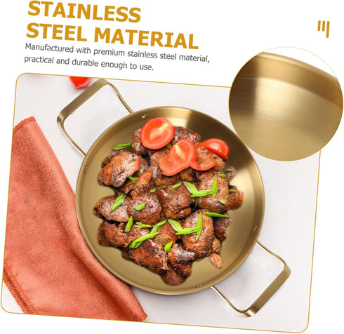 Korean Army Pot, Household Kitchenware, Cooking Utensil, Thickened Stainless Steel Pan, Cooking Tool
