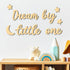 Xylolfsty Dream Big Little One Wall Decor Baby Room Decor Boho Moon