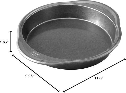 Wilton Advance Select Premium Non-Stick 9-Inch Round Cake Pan, Steel, Silver