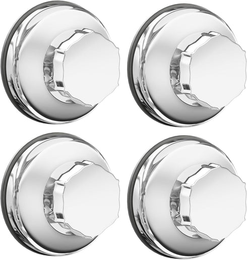 SANNO Suction Cups Replacement for Shower Caddy Soap Dish Double Hooks (Set of 4)