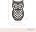 Twine Wise Owl Cork Holder - Decorative Wine Cork Storage and Decor, Set of 1, Rustic Bronze Finish