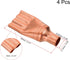 MECCANIXITY Refrigeration Capillary Tube Filters Liquid Separator 9.52mm to 3mm 4 Way Flat Copper Fitting for Air Conditioner Refrigerator HVAC Freezer Pack of 2 by MECCANIXITY